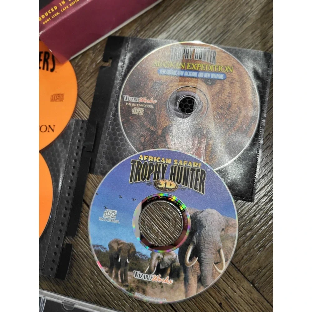 Lot of 10+ Boxes Vintage CD-ROM PC Hunting Games All In Great Condition!!12 Disc
